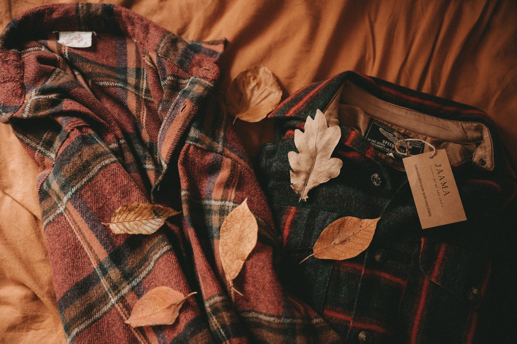 Vintage Herbst Hemden für das perfekte Herbst Outfit of the day. In tollen Herbst Farben und verschiedenen Größen.