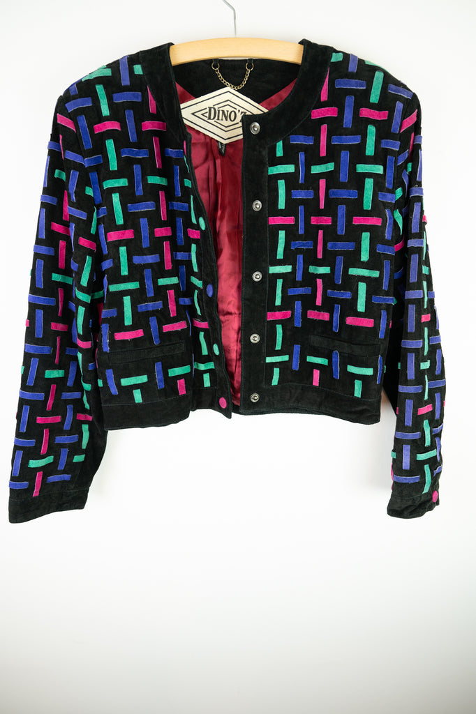 Dinos designer Jacke vintage 80er jähre